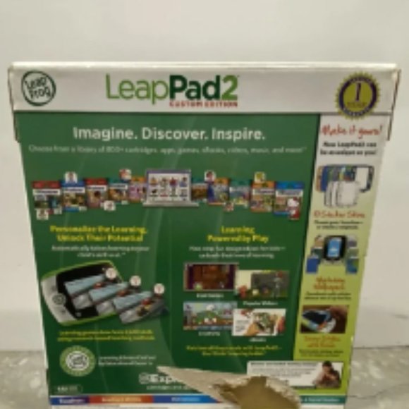 Leapfrog Leappad 2 Custom Edition Learning System: Green NWT/NEW! - Picture 4 of 6